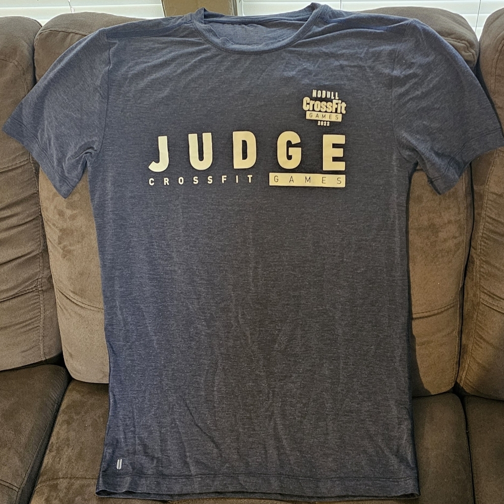 Navy blue judge shirt